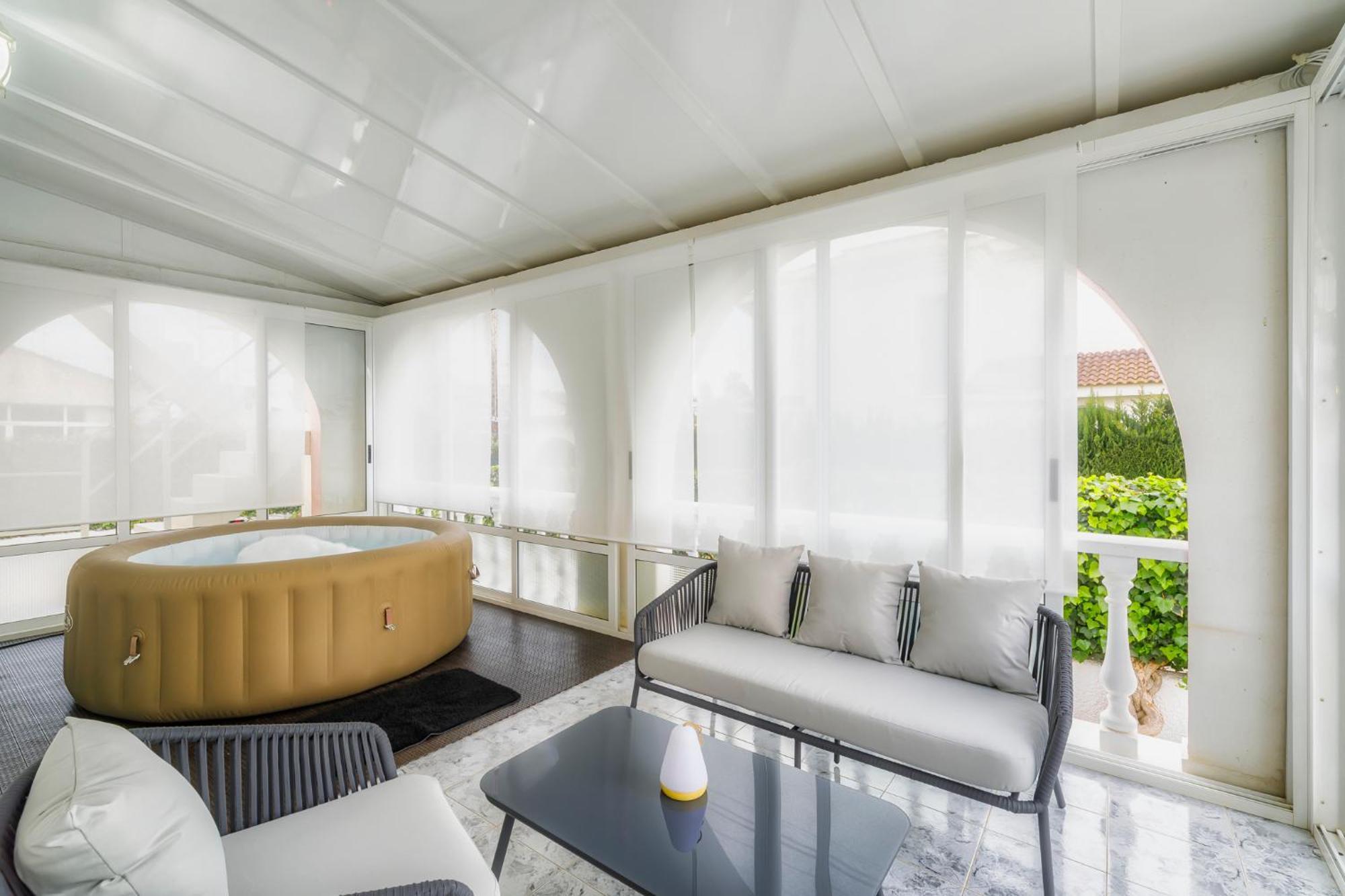 Villa Marie Estancia Premium En El Mar Menor Con Jacuzzi Climatizado Los Narejos Exterior photo